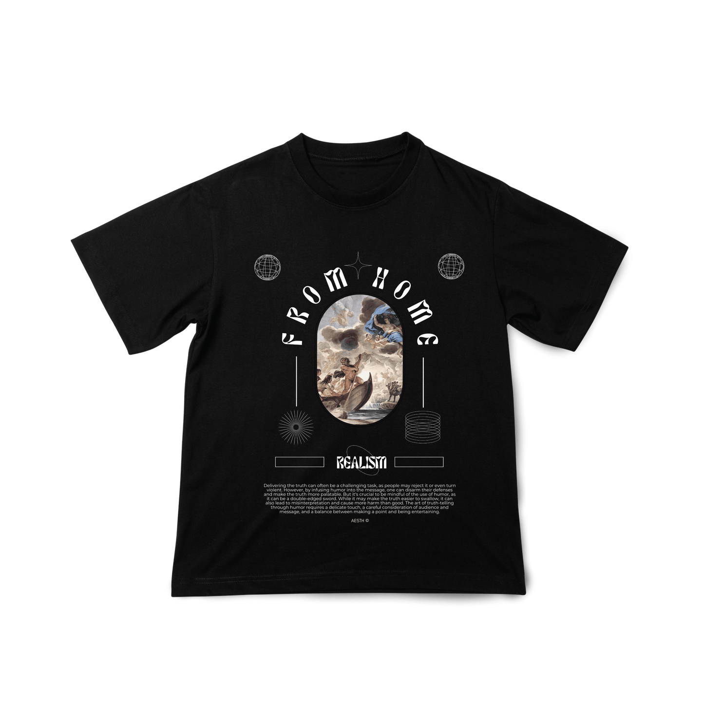 Satire Realism Tee - aesthclothing